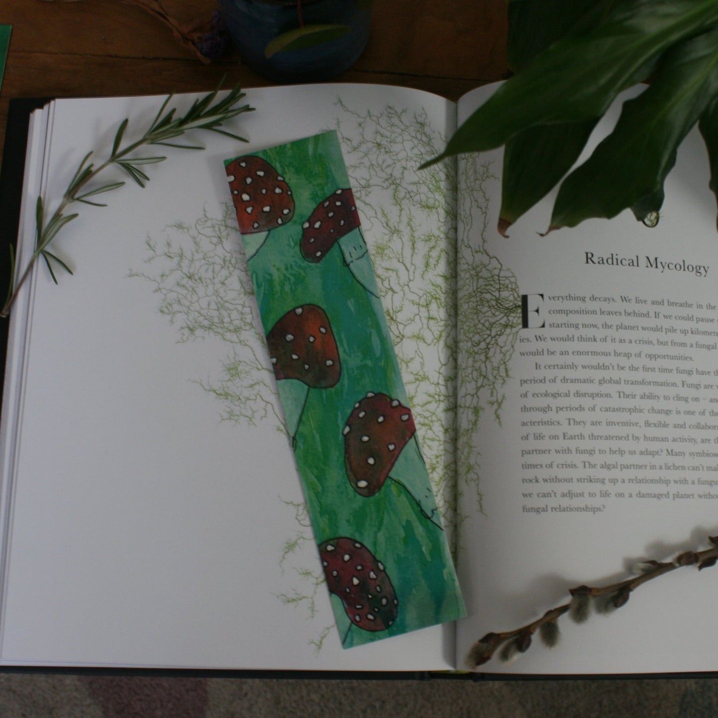 Mushroom Bookmark