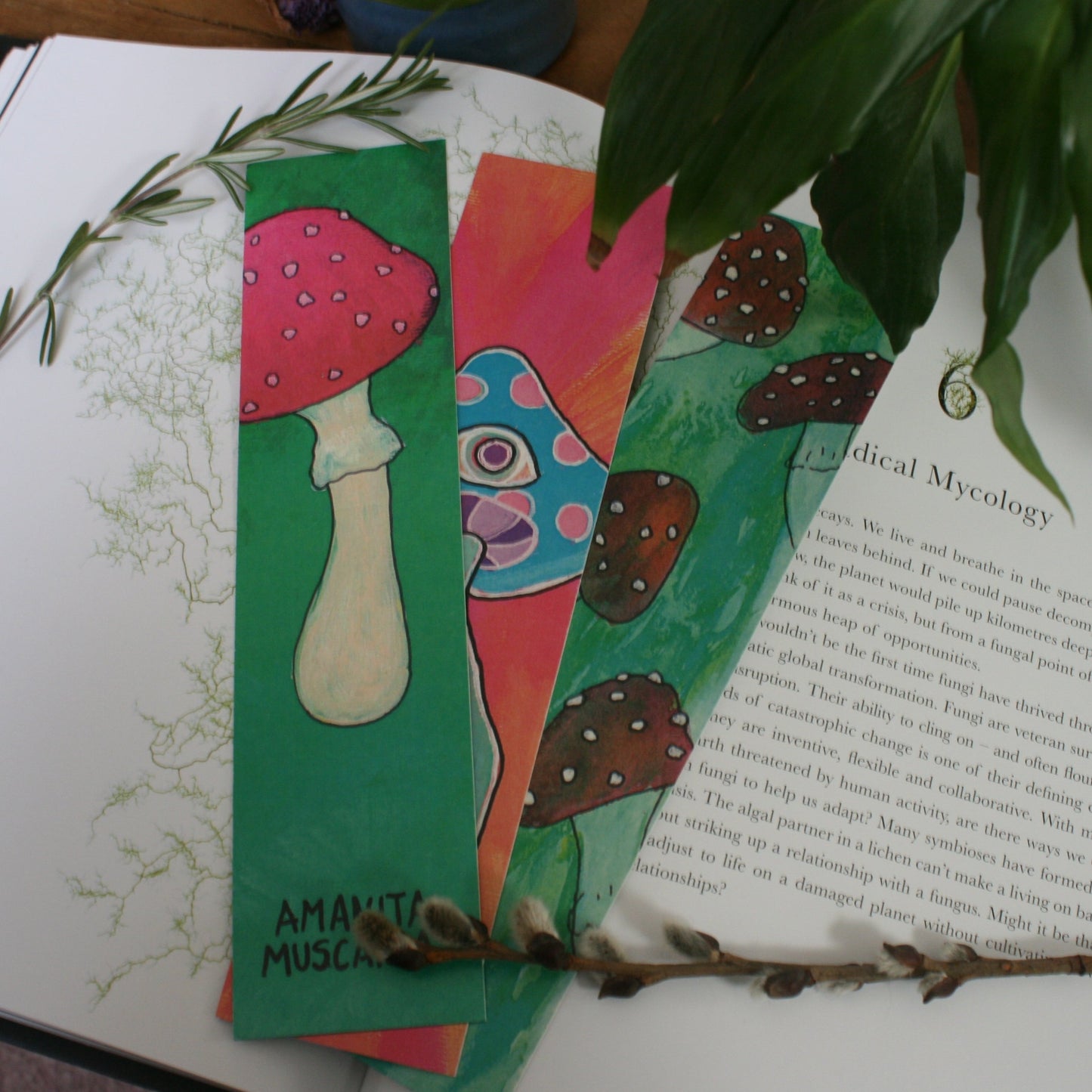 Mushroom Bookmark