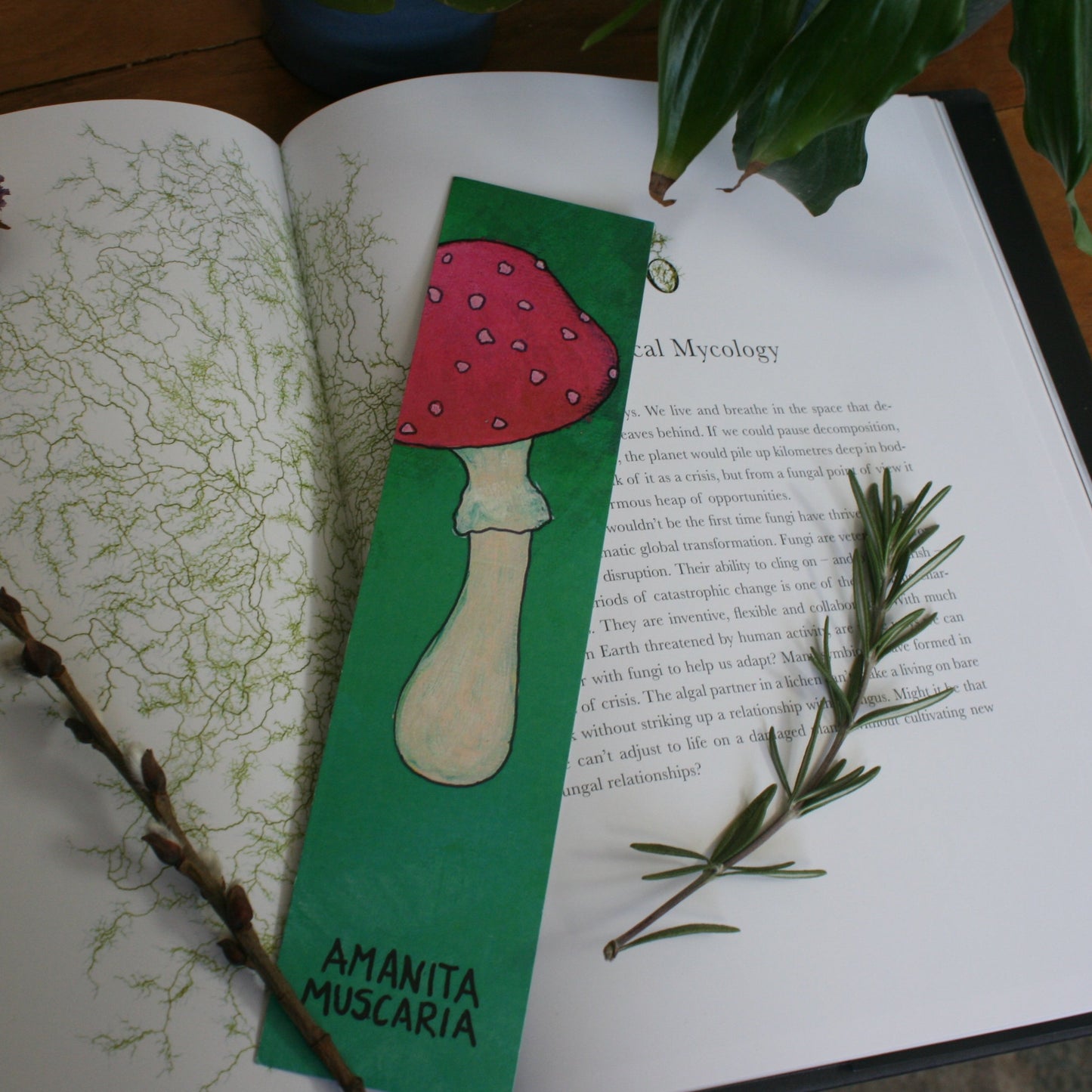 Mushroom Bookmark