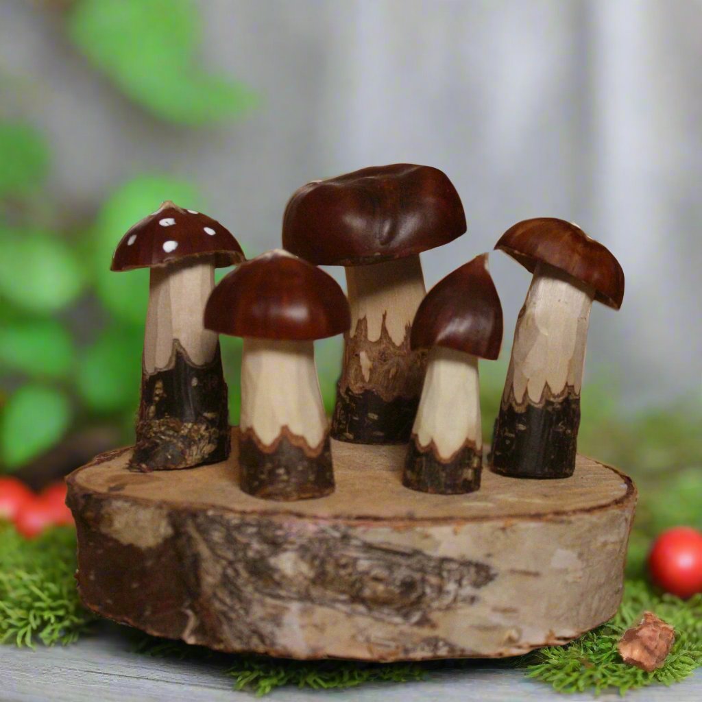 Wooden Mushroom